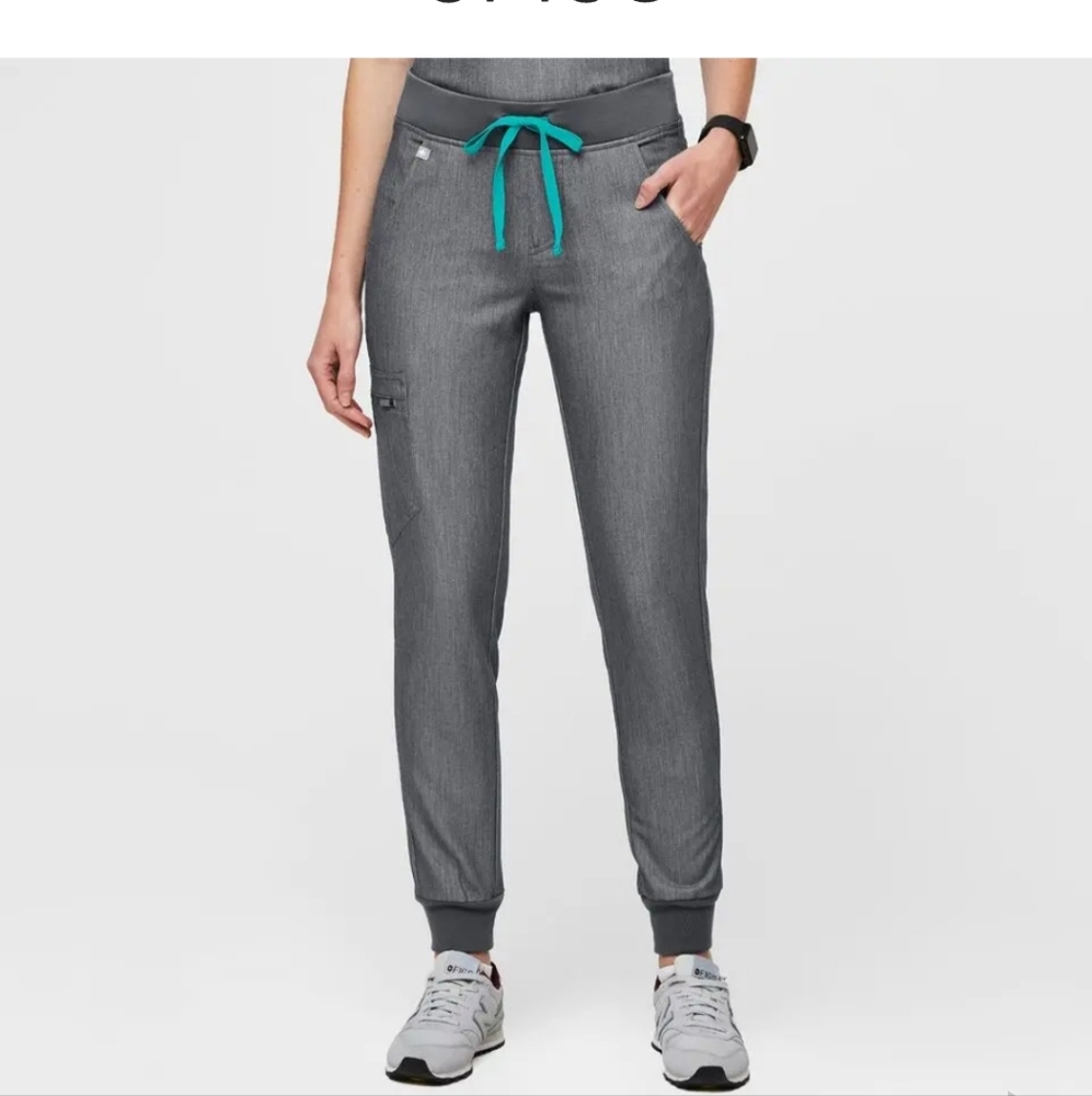 Figs Zamora Jogger XL Gray Graphite Scrub Pants SIZE XLR -NWT